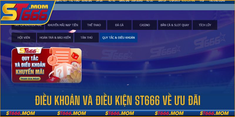 Quy định điều khoản về ưu đãi